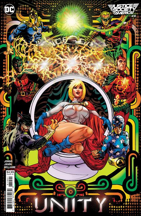 JUSTICE SOCIETY OF AMERICA #10 (OF 12) CVR B TONY HARRIS - TenFwdComics