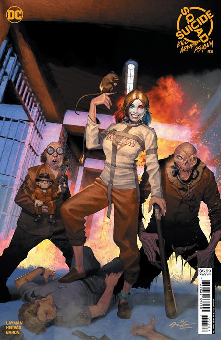 SUICIDE SQUAD KILL ARKHAM ASYLUM #3 (OF 5)