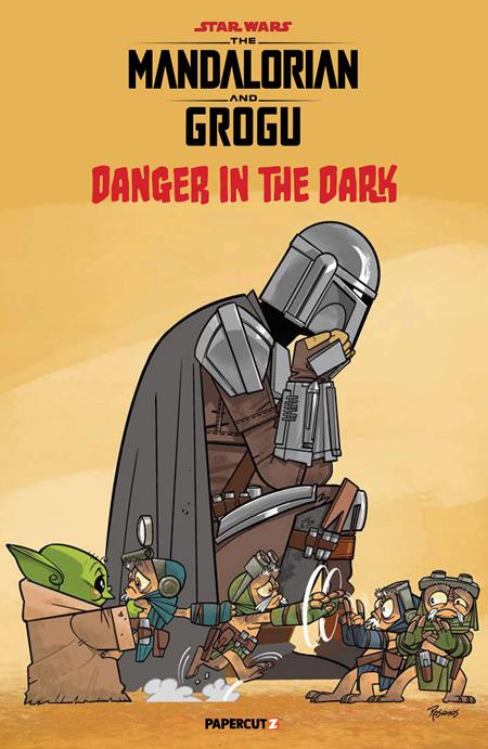STAR WARS THE MANDALORIAN AND GROGU DANGER IN THE DARK (ONE-SHOT) CVR D RAMON ROSANAS VAR