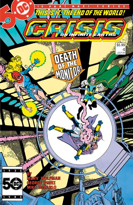 CRISIS ON INFINITE EARTHS #4 FACSIMILE EDITION - TenFwdComics
