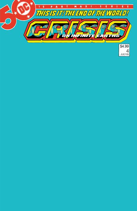 CRISIS ON INFINITE EARTHS #4 FACSIMILE EDITION - TenFwdComics