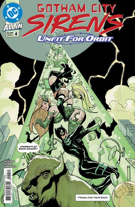 GOTHAM CITY SIRENS UNFIT FOR ORBIT #4 (OF 5)