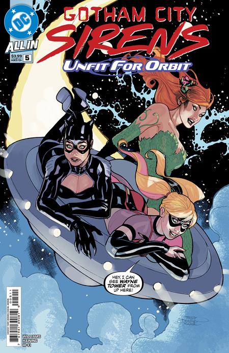 GOTHAM CITY SIRENS UNFIT FOR ORBIT #5 (OF 5)