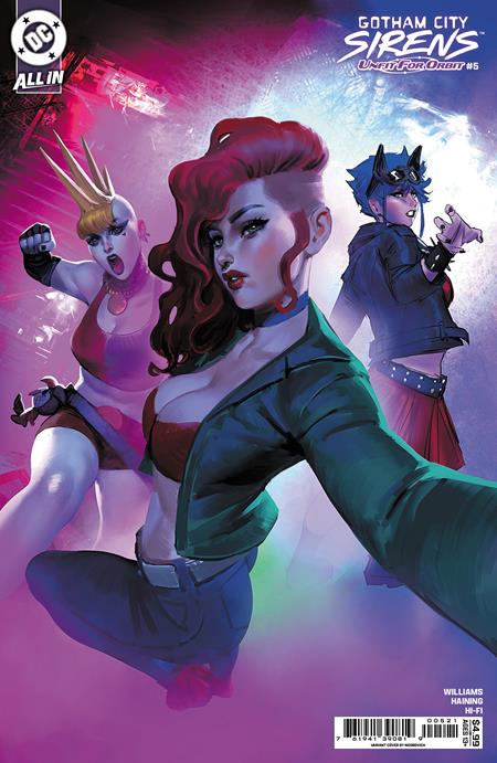GOTHAM CITY SIRENS UNFIT FOR ORBIT #5 (OF 5)