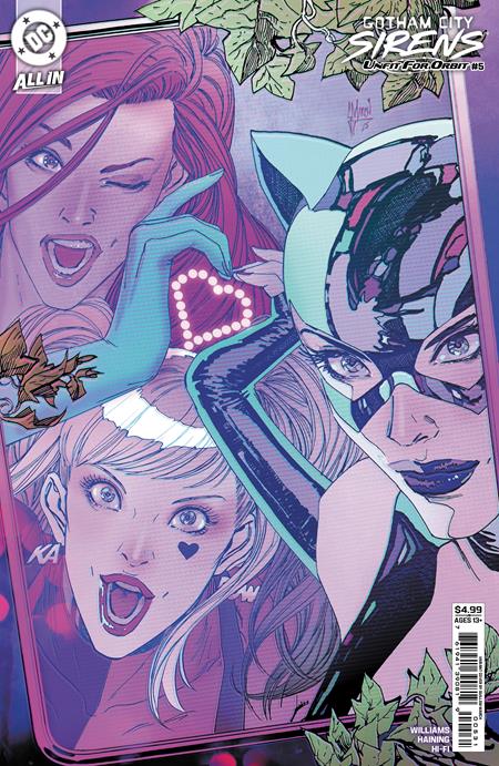 GOTHAM CITY SIRENS UNFIT FOR ORBIT #5 (OF 5)