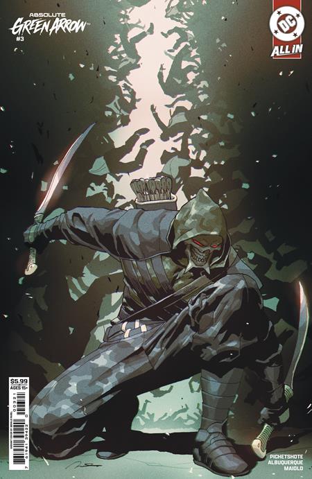 ABSOLUTE GREEN ARROW #3 (OF 6) CVR B GERALD PAREL CARD STOCK VAR