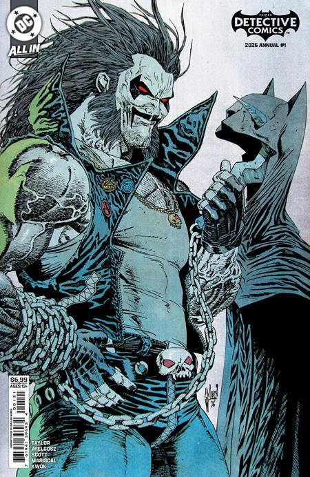 DETECTIVE COMICS 2026 ANNUAL #1 (ONE SHOT) CVR B GUILLEM MARCH CARD STOCK VAR