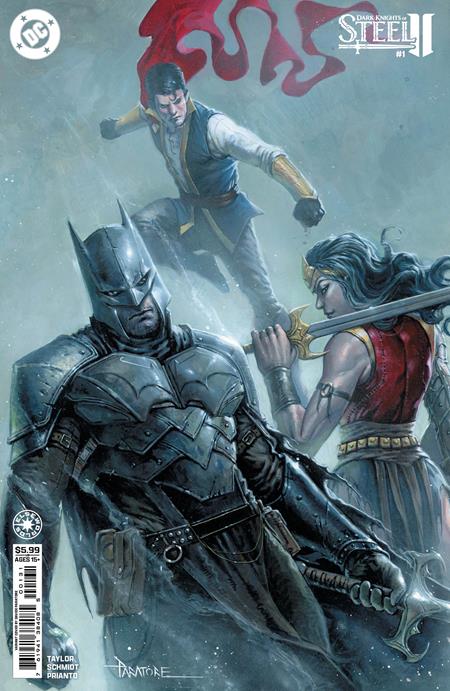 DARK KNIGHTS OF STEEL II #1 (OF 12) CVR C DAVIDE PARATORE CARD STOCK VAR
