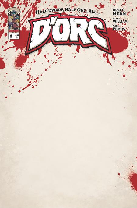 DORC #6 CVR E BLANK SKETCH VAR