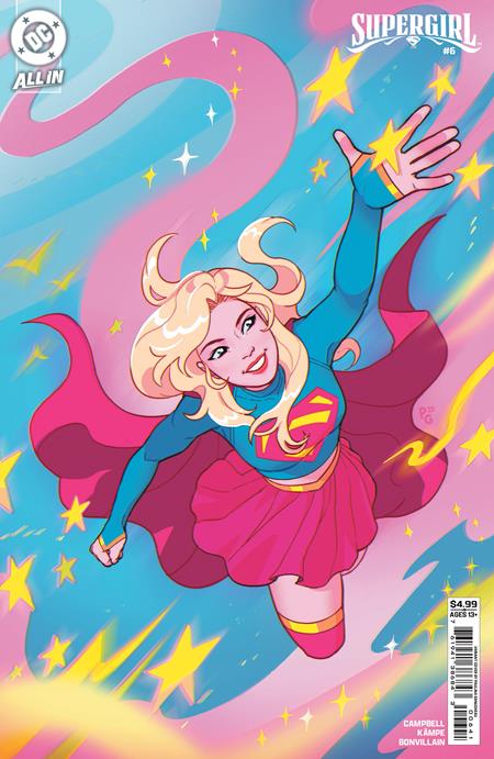 SUPERGIRL #6 CVR D PAULINA GANUCHEAU CARD STOCK VAR - TenFwdComics