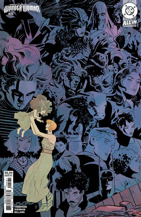 ABSOLUTE WONDER WOMAN #25 CVR H HAYDEN SHERMAN LEFT CONNECTING CARD STOCK VAR - TenFwdComics