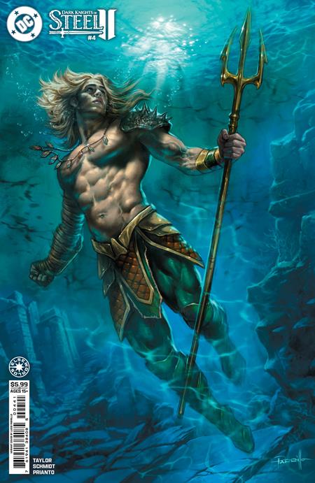 DARK KNIGHTS OF STEEL II #4 (OF 12) CVR D LUCIO PARRILLO CARD STOCK VAR - TenFwdComics