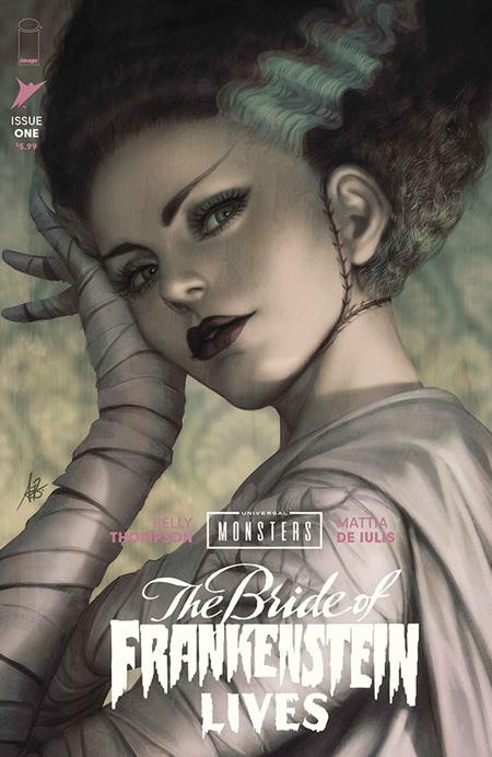 UNIVERSAL MONSTERS THE BRIDE OF FRANKENSTEIN LIVES #1 (OF 4) CVR J STANLEY ARTGERM LAU FOIL VAR - TenFwdComics