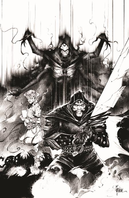 SPAWN THE CURSE OF SHERLEE JOHNSON #8 CVR C JONATHAN GLAPION B&W VIRGIN VAR - TenFwdComics