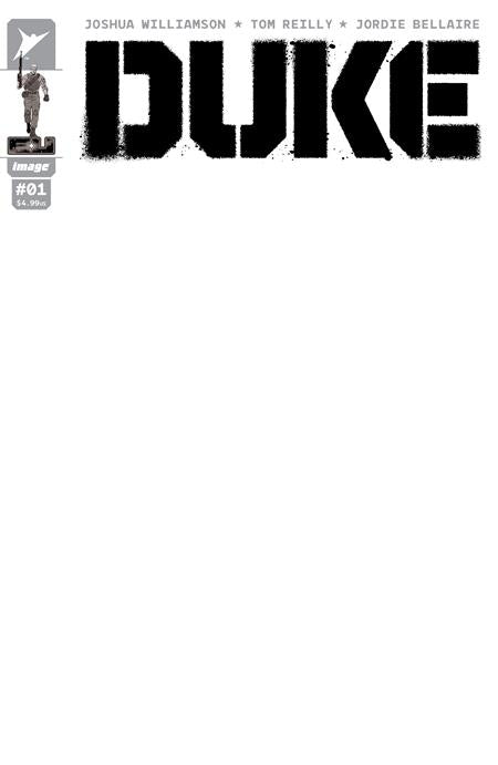 DUKE #1 (OF 5) CVR G BLANK SKETCH - TenFwdComics