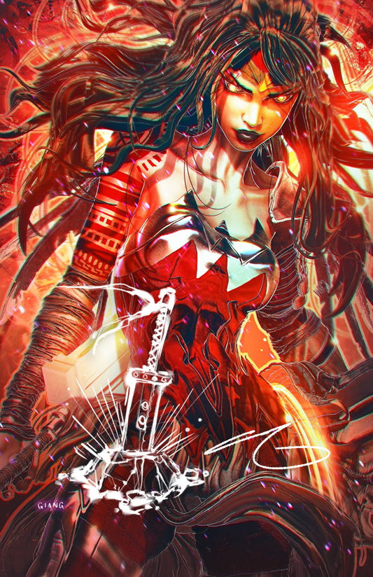 ABSOLUTE WONDER WOMAN #12 John Giang FOIL Variant NYCC EXCLUSIVE