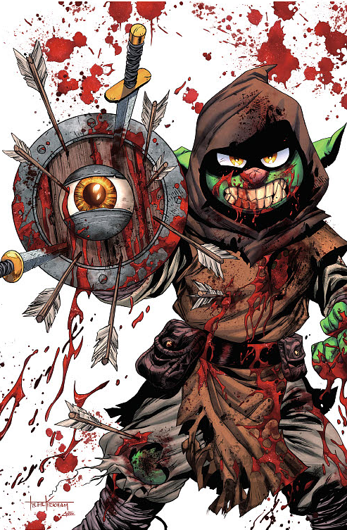 D'orc #1 3rd print Tyler Kirkham Battle Damage Megacon Exclusive - TenFwdComics