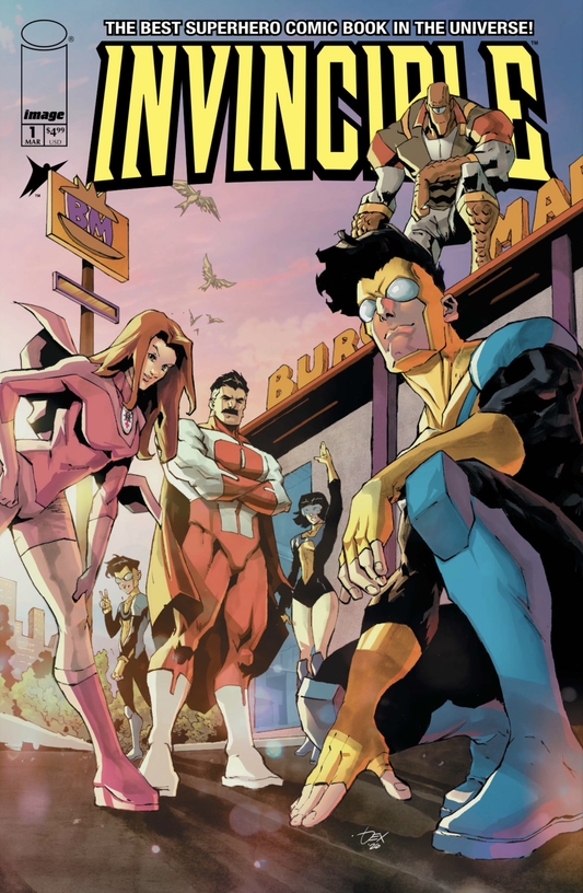 Invincible Foil Edition #1 Reprint Dexter Soy Variant Wondercon Exclusive - TenFwdComics