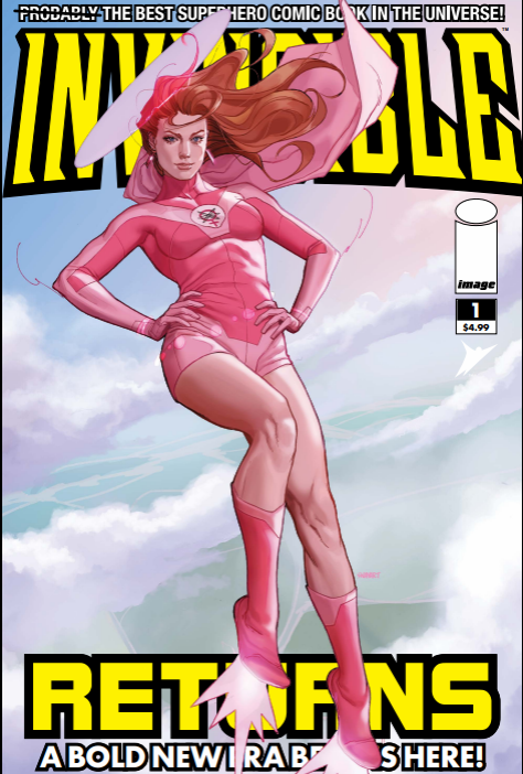 Invinsible Returns #1 Reprint Joshua Swaby Variant Dallas Fan Expo Exclusive