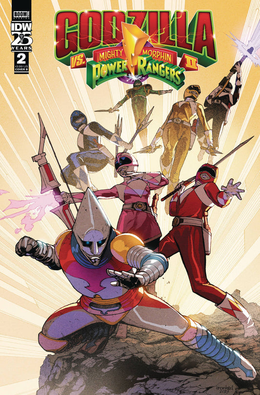 GODZILLA VS MMPR II #2 - TenFwdComics