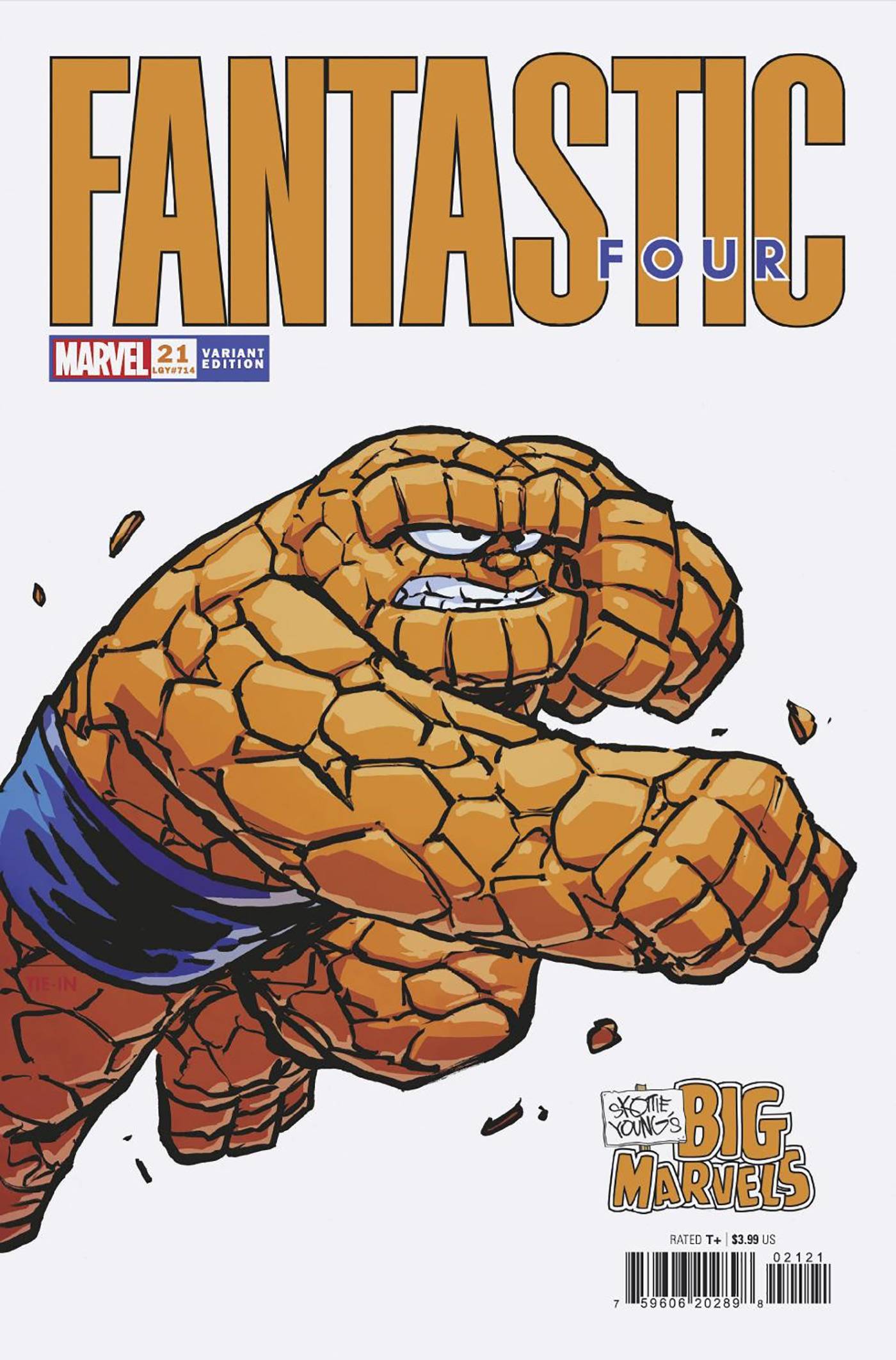 FANTASTIC FOUR #21 SKOTTIE YOUNG BIG MARVEL - TenFwdComics