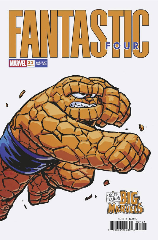 FANTASTIC FOUR #21 SKOTTIE YOUNG BIG MARVEL - TenFwdComics