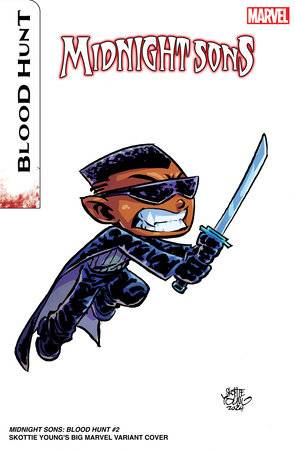 MIDNIGHT SONS BLOOD HUNT #2 (OF 3) SKOTTIE YOUNG BIG MARVEL - TenFwdComics