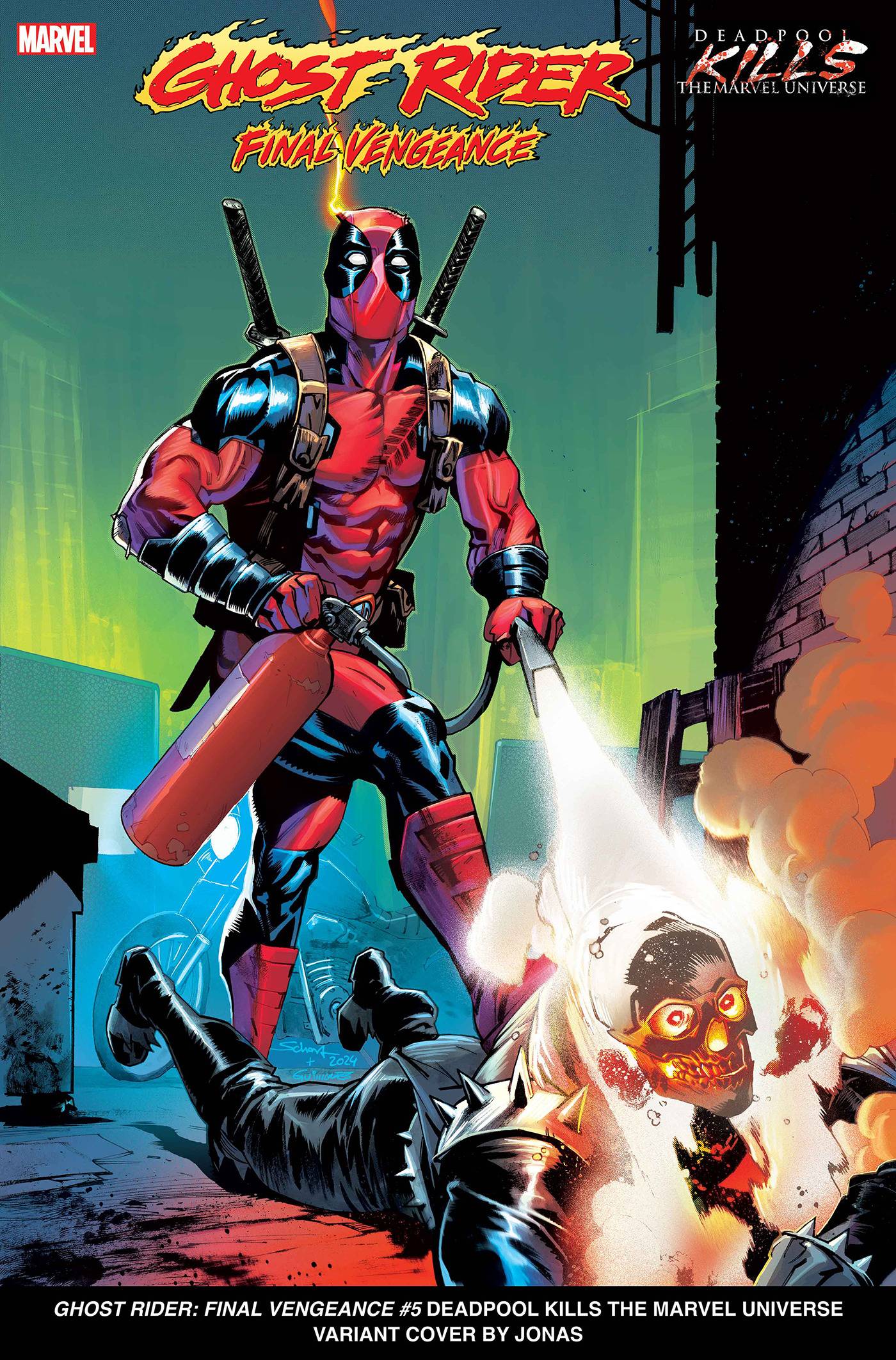 GHOST RIDER FINAL VENGEANCE #5 DEADPOOL KILLS MARVEL - TenFwdComics