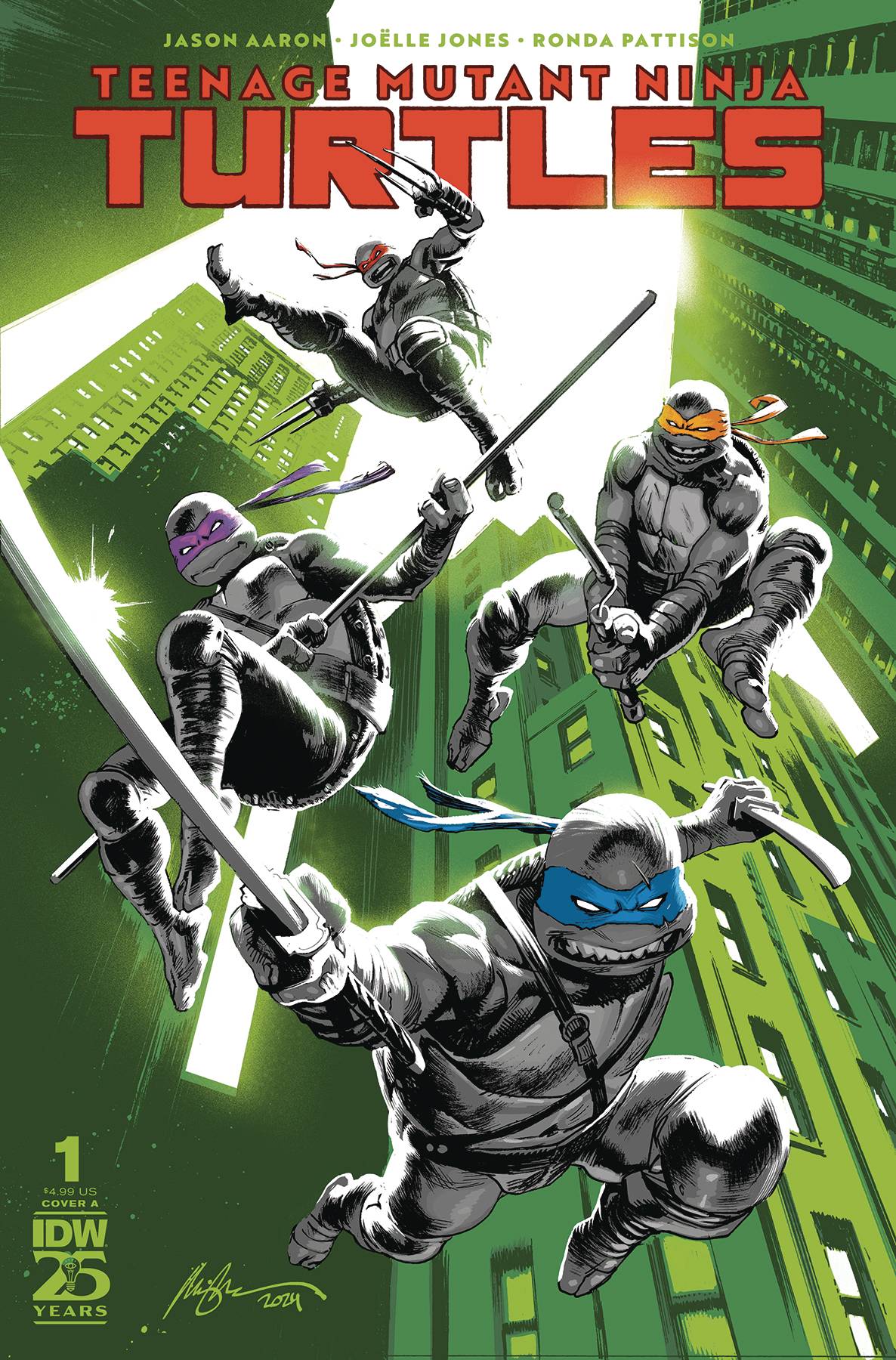 TEENAGE MUTANT NINJA TURTLES 2024 #1 - TenFwdComics