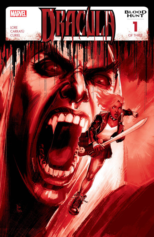 DRACULA BLOOD HUNT #1 (OF 3) 2ND PTG REIS BLOOD SOAKED - TenFwdComics