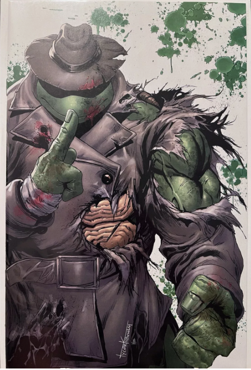 TMNT #1 2024 SDCC BATTLE DAMAGE RAPH EXCLUSIVE