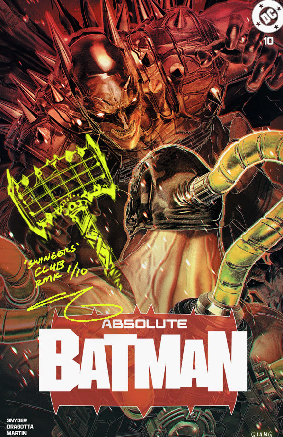 Absolute Batman #10 Giang Variant SDCC TenFwd Comics EXCLUSIVE FOIL - TenFwdComics