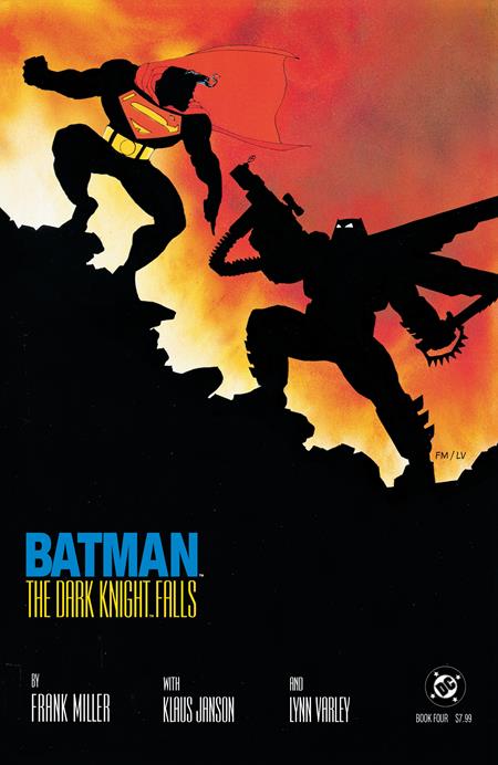 BATMAN THE DARK KNIGHT RETURNS #4 (OF 4) FACSIMILE EDITION CVR C FRANK MILLER FOIL VAR