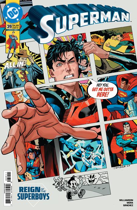 SUPERMAN #39 CVR A DAN MORA (THE REIGN OF THE SUPERBOYS) - TenFwdComics