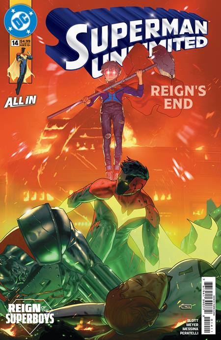 SUPERMAN UNLIMITED #14 CVR A TAURIN CLARKE (THE REIGN OF THE SUPERBOYS) - TenFwdComics