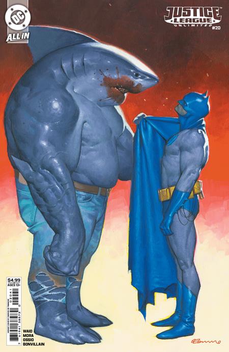 JUSTICE LEAGUE UNLIMITED #20 CVR D FABRIZIO DE TOMMASO CARD STOCK VAR - TenFwdComics