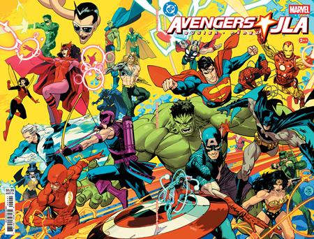 AVENGERS JLA #2 (OF 4) FACSIMILE EDITION CVR B DAN MORA VAR - TenFwdComics