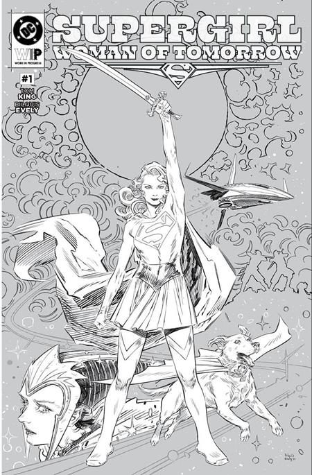 DC W.I.P. SUPERGIRL WOMAN OF TOMORROW #1 - TenFwdComics