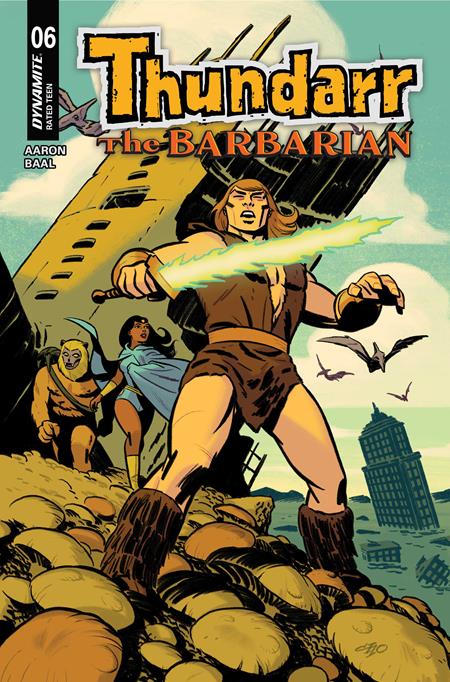 THUNDARR THE BARBARIAN #6 CVR B FRANCESCO MATTINA VAR