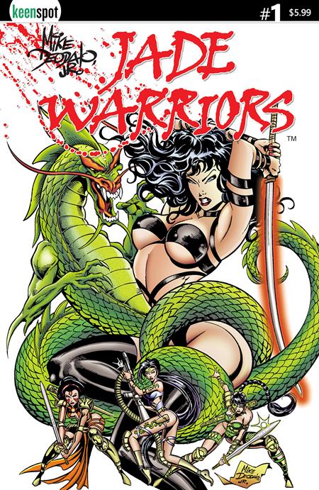 JADE WARRIORS #1 CVR B MIKE DEODATO DRAGON HUNTERS VAR - TenFwdComics