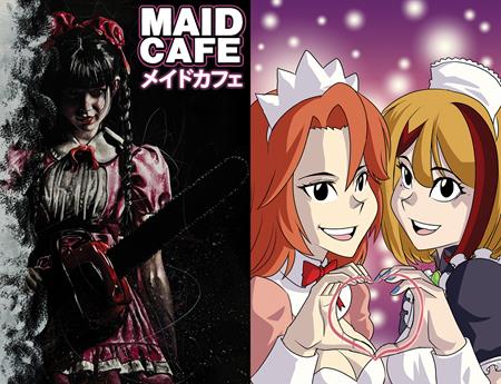 MAID CAFE #3 CVR D NAOMI GRIFFIN & REMY EISU MOKHTAR HOLOFOIL FLIP VAR - TenFwdComics