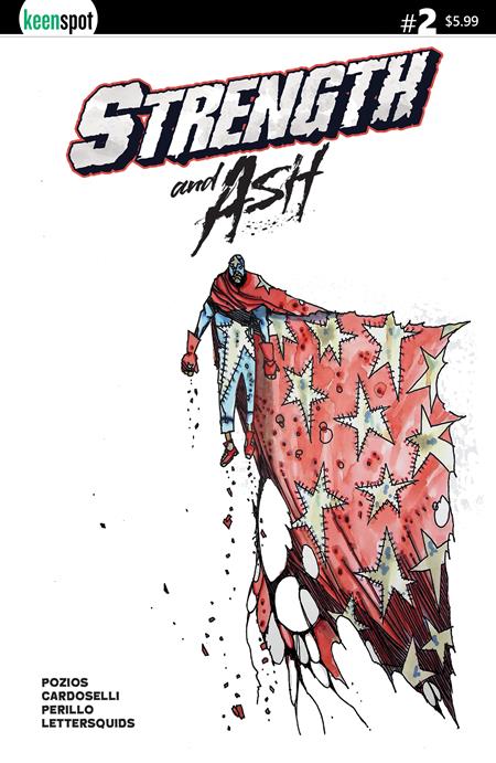 STRENGTH & ASH #2 CVR B STEFANO CARDOSELLI & FRANCESCA PERILLO TATTERED CAPE VAR - TenFwdComics