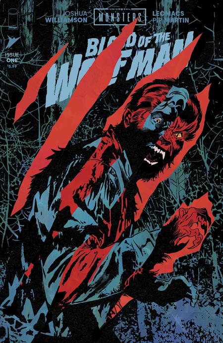 UNIVERSAL MONSTERS BLOOD OF THE WOLF MAN #1 (OF 4) CVR I MICHAEL WALSH DIE CUT FOIL REVEAL VAR - TenFwdComics