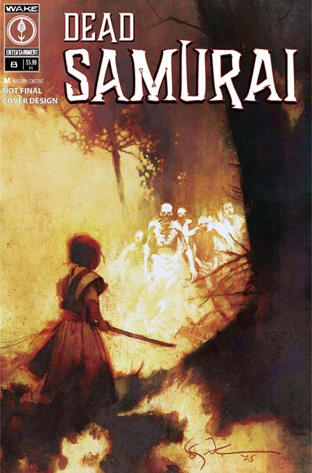 DEAD SAMURAI #8 CVR A BILL SIENKIEWICZ (MR) - TenFwdComics