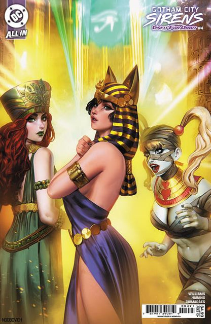 GOTHAM CITY SIRENS UNFIT FOR ORBIT #4 (OF 5)