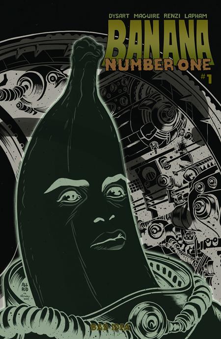 BANANA NUMBER ONE #1 (ONE SHOT) CVR E MICHAEL ALLRED GLOW IN THE DARK VAR - TenFwdComics