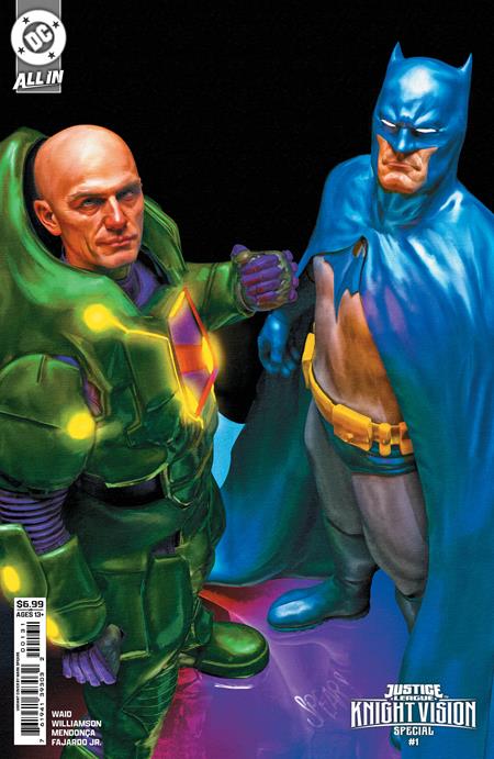 JUSTICE LEAGUE KNIGHT VISION SPECIAL #1 (ONE SHOT) CVR C MARK SPEARS CARD STOCK VAR