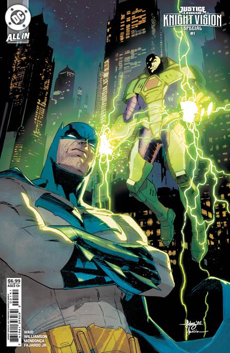 JUSTICE LEAGUE KNIGHT VISION SPECIAL #1 (ONE SHOT) CVR D JAVIER FERNANDEZ CARD STOCK VAR