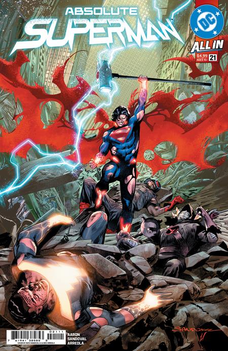 ABSOLUTE SUPERMAN #21 CVR A RAFA SANDOVAL
