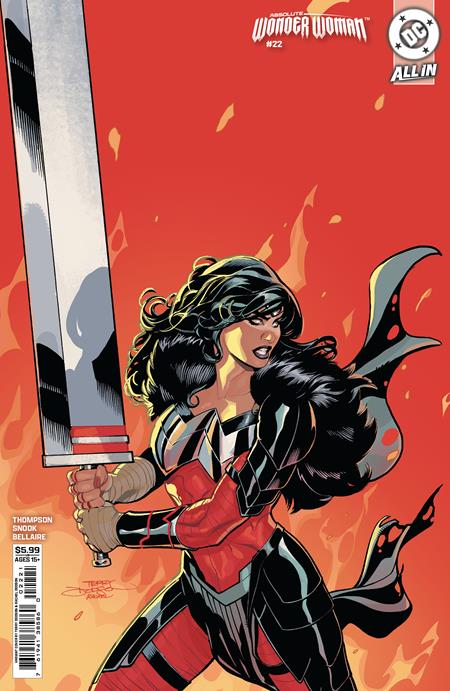 ABSOLUTE WONDER WOMAN #22 CVR B TERRY DODSON CARD STOCK VAR